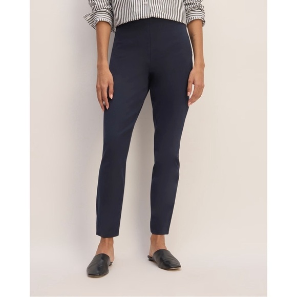 EVERLANE Blue The Bi-Stretch Work Pant - Picture 2 of 9